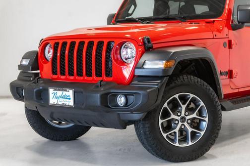 Firecracker Red Clearcoat 2024 Jeep Wrangler Sport S