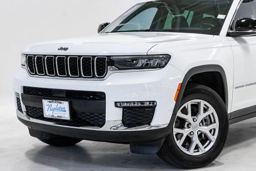 Bright White Clearcoat 2021 Jeep Grand Cherokee L Limited