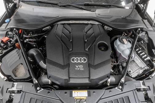 Mythos Black Metallic 2023 Audi A8 L 55 TFSI quattro Tiptronic