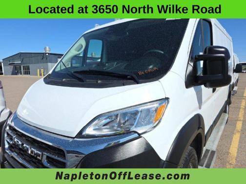 Bright White Clearcoat 2025 RAM ProMaster 2500 Tradesman