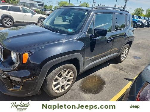 Black Clearcoat 2020 Jeep Renegade Latitude