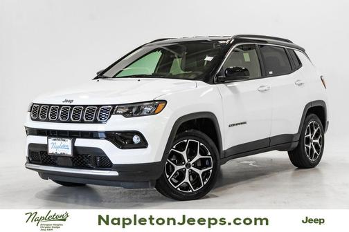 Bright White Clearcoat 2025 Jeep Compass Limited