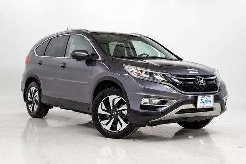 Gray 2015 Honda CR-V Touring