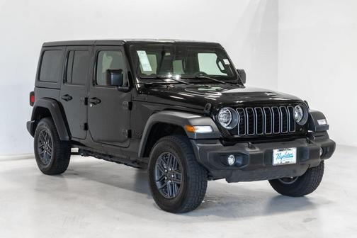 Black Clearcoat 2025 Jeep Wrangler Sport S