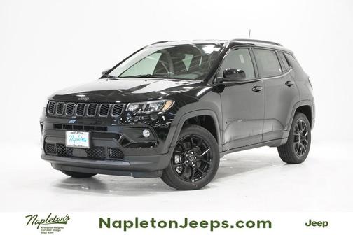 Diamond Black Crystal Pearlcoat 2026 Jeep Compass Latitude