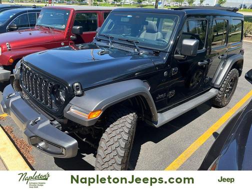 Black Clearcoat 2026 Jeep Wrangler Willys