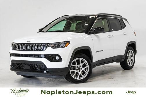 Bright White Clearcoat 2025 Jeep Compass Limited