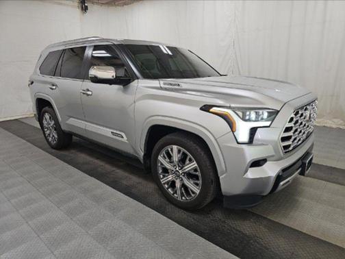 Celestial Silver Metallic 2025 Toyota Sequoia Capstone