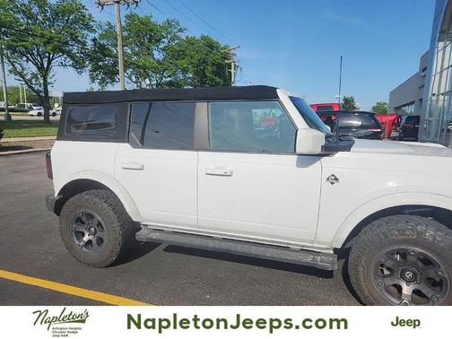 Oxford White 2022 Ford Bronco Outer Banks