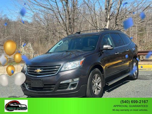 Tungsten Metallic 2016 Chevrolet Traverse 2LT