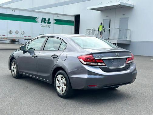 Gray 2015 Honda Civic LX
