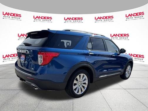 ATLAS BLUE METALLIC 2022 Ford Explorer LIMITED