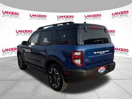 ATLAS BLUE METALLIC 2024 Ford Bronco Sport OUTER BANKS