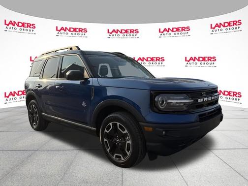 ATLAS BLUE METALLIC 2024 Ford Bronco Sport OUTER BANKS