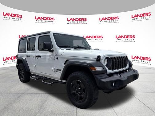 Bright White Clearcoat 2025 Jeep Wrangler SPORT