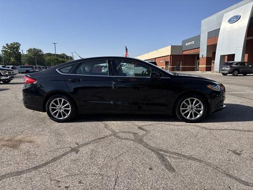 SHADOW BLACK 2017 Ford Fusion SE
