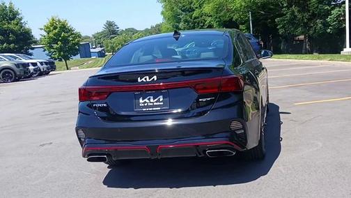 Aurora Black 2024 Kia Forte GT