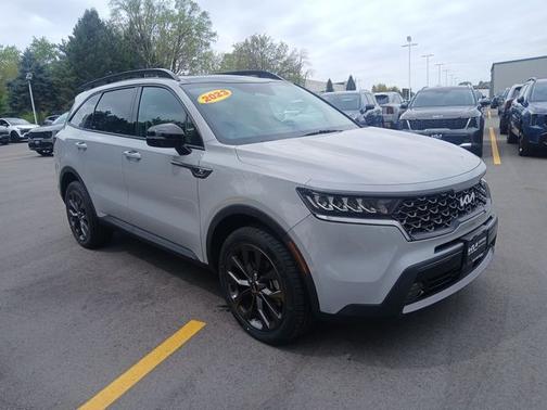Gray 2023 Kia Sorento X-Line EX