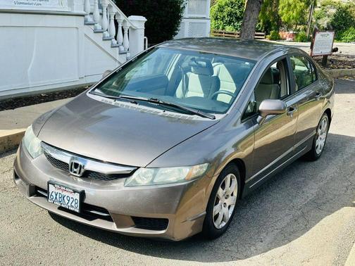 Gray 2009 Honda Civic LX