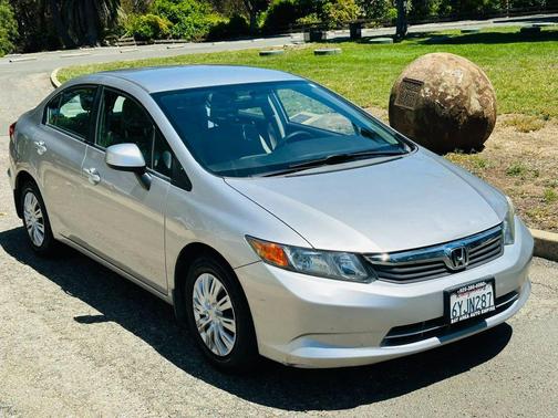 Silver 2012 Honda Civic LX