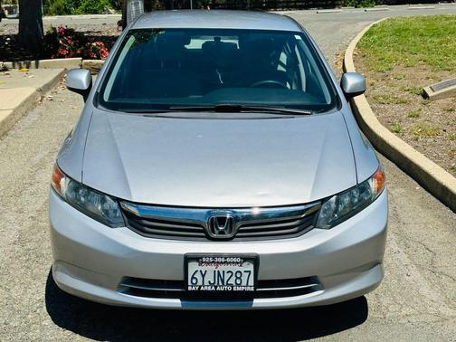 Silver 2012 Honda Civic LX