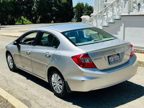 Silver 2012 Honda Civic LX