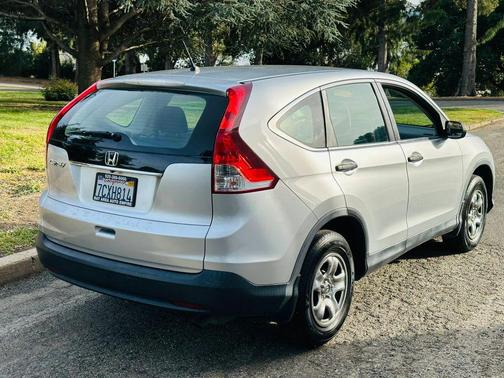 Alabaster Silver Metallic 2014 Honda CR-V LX