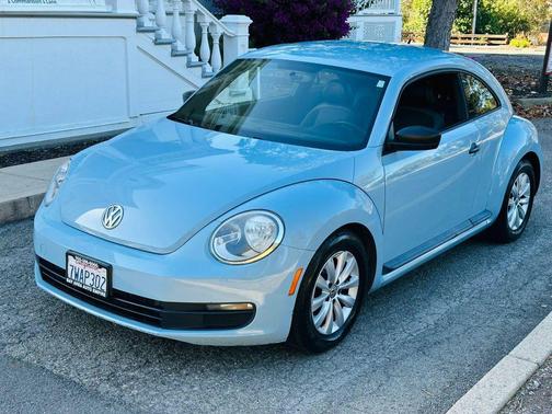 Denim Blue 2015 Volkswagen Beetle 1.8T