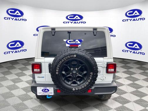 Bright White Clearcoat 2023 Jeep Wrangler 4xe Base