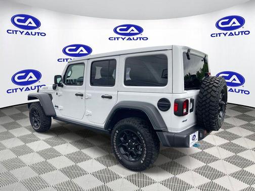 Bright White Clearcoat 2023 Jeep Wrangler 4xe Base