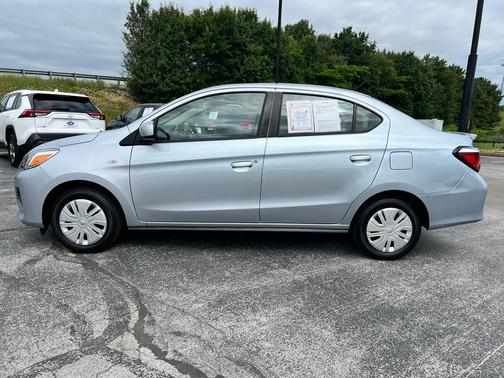 Starlight Silver Metallic 2022 Mitsubishi Mirage G4 ES