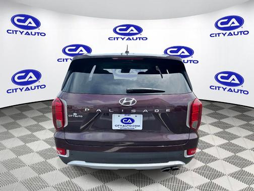 Burgundy 2021 Hyundai PALISADE SEL
