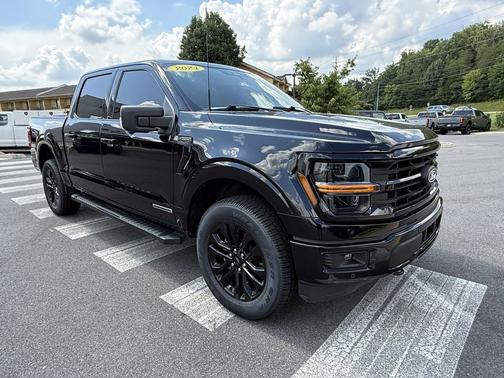 Black 2024 Ford F-150 XLT
