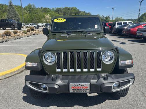 Sarge Green Clearcoat 2022 Jeep Wrangler Unlimited Sahara