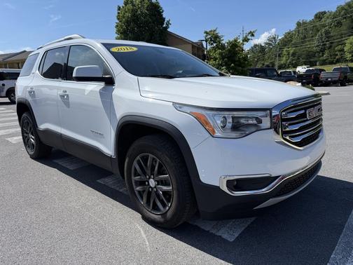 Summit White 2018 GMC Acadia SLT-1