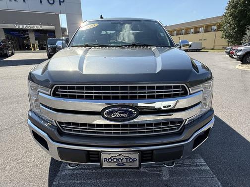 Gray 2019 Ford F-150 Lariat