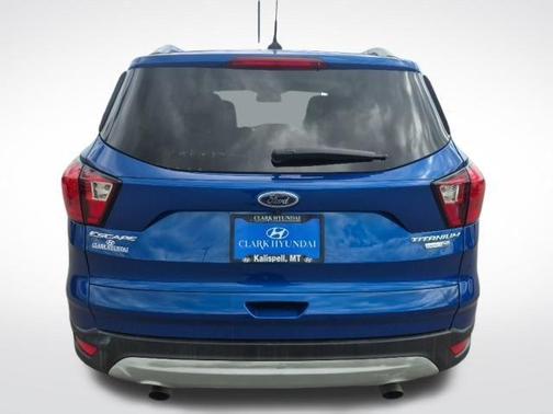 Lightning Blue Metallic 2019 Ford Escape Titanium