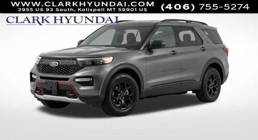 Carbonized Gray Metallic 2023 Ford Explorer Timberline
