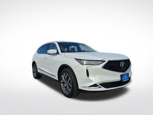 White 2022 Acura MDX Technology