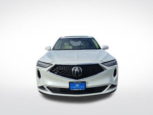 White 2022 Acura MDX Technology