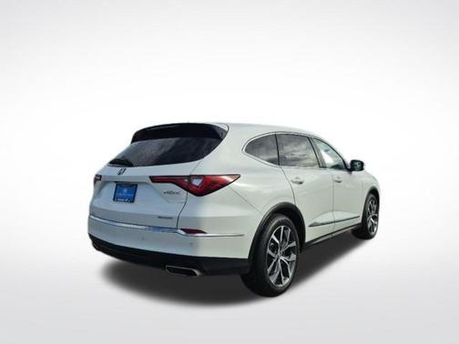 White 2022 Acura MDX Technology