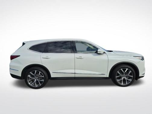 White 2022 Acura MDX Technology