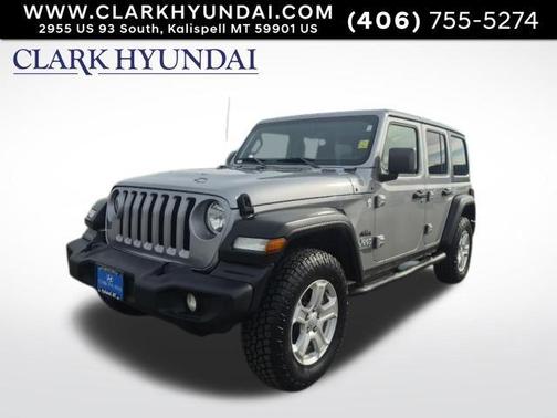 Billet Silver Metallic Clearcoat 2019 Jeep Wrangler Unlimited Sport