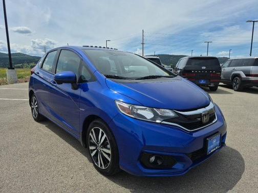 Blue 2018 Honda Fit EX