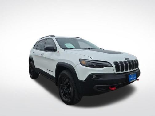Bright White Clearcoat 2020 Jeep Cherokee Trailhawk