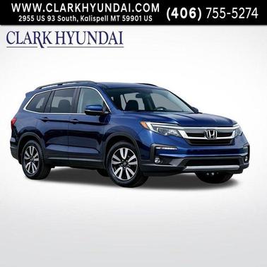 Blue 2019 Honda Pilot EX