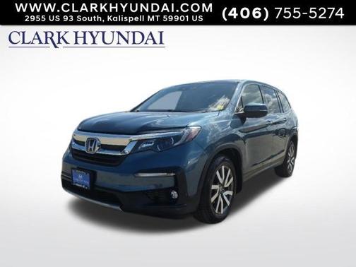 Blue 2019 Honda Pilot EX