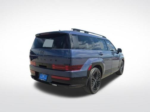 Atlantic Blue 2025 Hyundai SANTA FE HEV Calligraphy