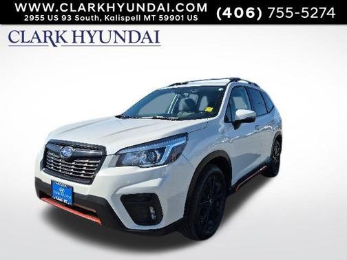 Crystal White Pearl 2020 Subaru Forester Sport