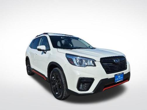 Crystal White Pearl 2020 Subaru Forester Sport
